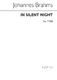 Johannes Brahms: In Silent Night TTBB: TTBB: Vocal Score