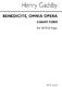 Henry Gadsby: Benedicite Omnia Opera (Chant Form): SATB: Vocal Score