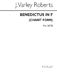 J. Varley Roberts: Benedictus In F (Chant Form) SATB: SATB: Vocal Score