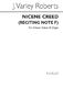 J. Varley Roberts: Nicene Creed In F Organ: Unison Voices: Vocal Score