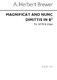 A. Herbert Brewer: Magnificat And Nunc Dimittis In B Flat: SATB: Vocal Score