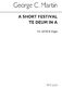 George C. Martin: Short Festival Te Deum In A: SATB: Vocal Score