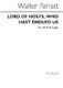 Walter Parratt: Lord Of Hosts Who Hast Endued Us (Hymn): SATB: Vocal Score