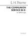 Edward H. Thorne: The Communion Service In E Flat: SATB: Vocal Score