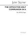 Sir John Stainer: The Office Of Holy Communion In A: SATB: Vocal Score