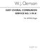 Walter J. Clemson: Easy Choral Communion Service (No.3 In Ab): SATB: Vocal Score
