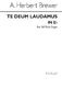 A. Herbert Brewer: Te Deum Laudamus In E Flat: SATB: Vocal Score