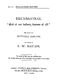 Edward W. Naylor: God Of Our Fathers Known Of Old: SATB: Vocal Score