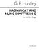 G.F. Huntley: Magnificat And Nunc Dimittis In G: SATB: Vocal Score