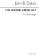 John Bacchus  Dykes: The Nicene Creed In F: SATB: Vocal Score