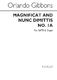 Orlando Gibbons: Magnificat And Nunc Dimittis: SATB: Vocal Score