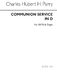 Hubert Parry: Communion Service In D: SATB: Vocal Score