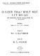 Albert Lister Peace: O Love That Wilt Not Let Me Go (English/Welsh): SATB: Vocal