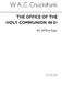 W.A.C. Cruickshank: Holy Communion Service In E Flat: SATB: Vocal Score