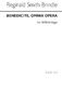 Reginald Smith Brindle: Benedicite Omnia Opera: SATB: Vocal Score