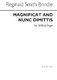 Reginald Smith Brindle: Magnificat And Nunc Dimittis: SATB: Vocal Score