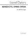 Lionel Dakers: Benedicite Omnia Opera In A Minor: SATB: Vocal Score