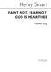 Henry Smart: Faint Not Fear Not God Is Near Thee: Upper Voices: Vocal Score