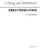 Ludwig van Beethoven: Beethoven Creations Hymn: SSA: Vocal Score