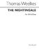 Thomas Weelkes: The Nightingale: SSA: Vocal Score