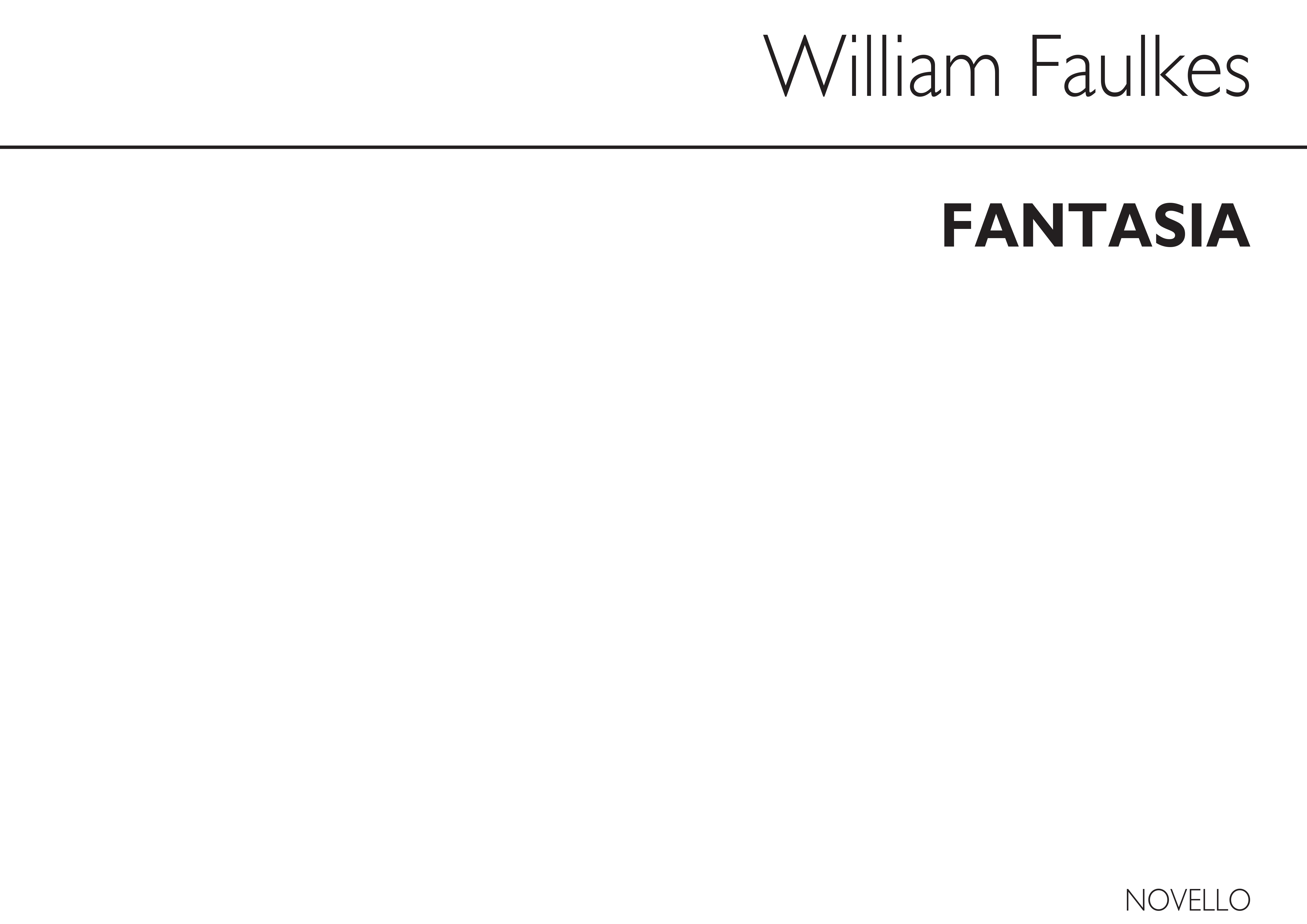 William Faulkes: Fantasia Organ: Organ: Instrumental Work