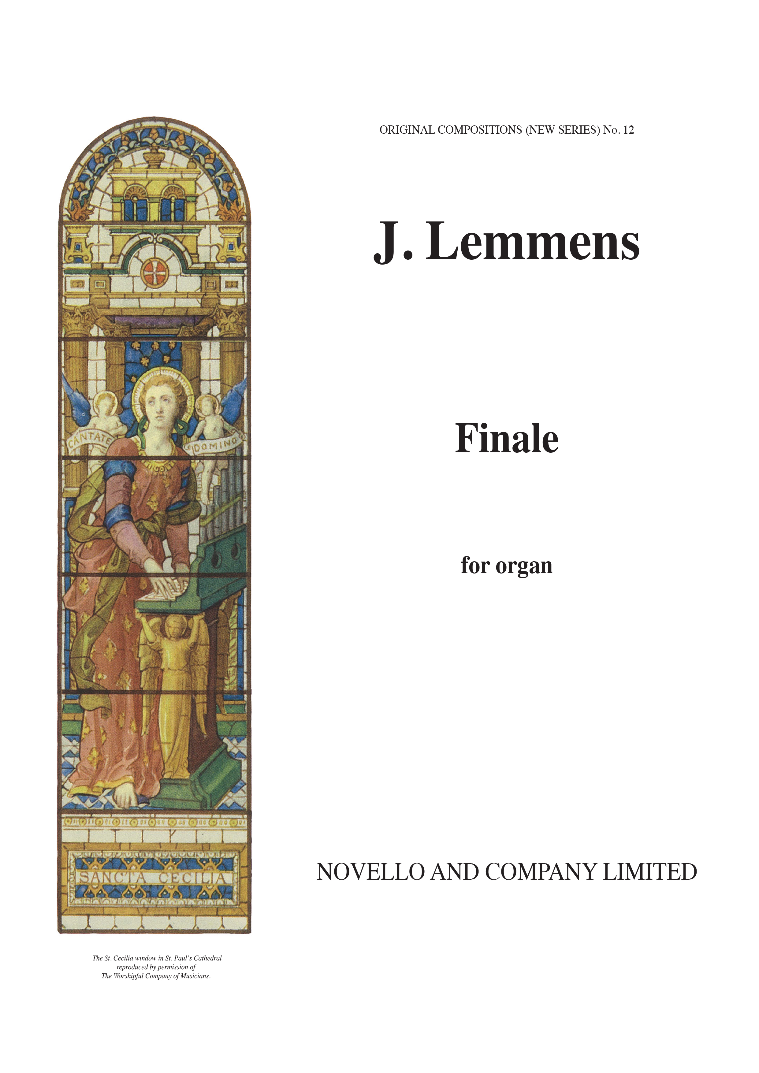 Nicolas-Jacques Lemmens: Finale Organ: Organ: Instrumental Work
