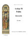 Arthur W. Pollitt: Barcarolle For Organ: Organ: Instrumental Work