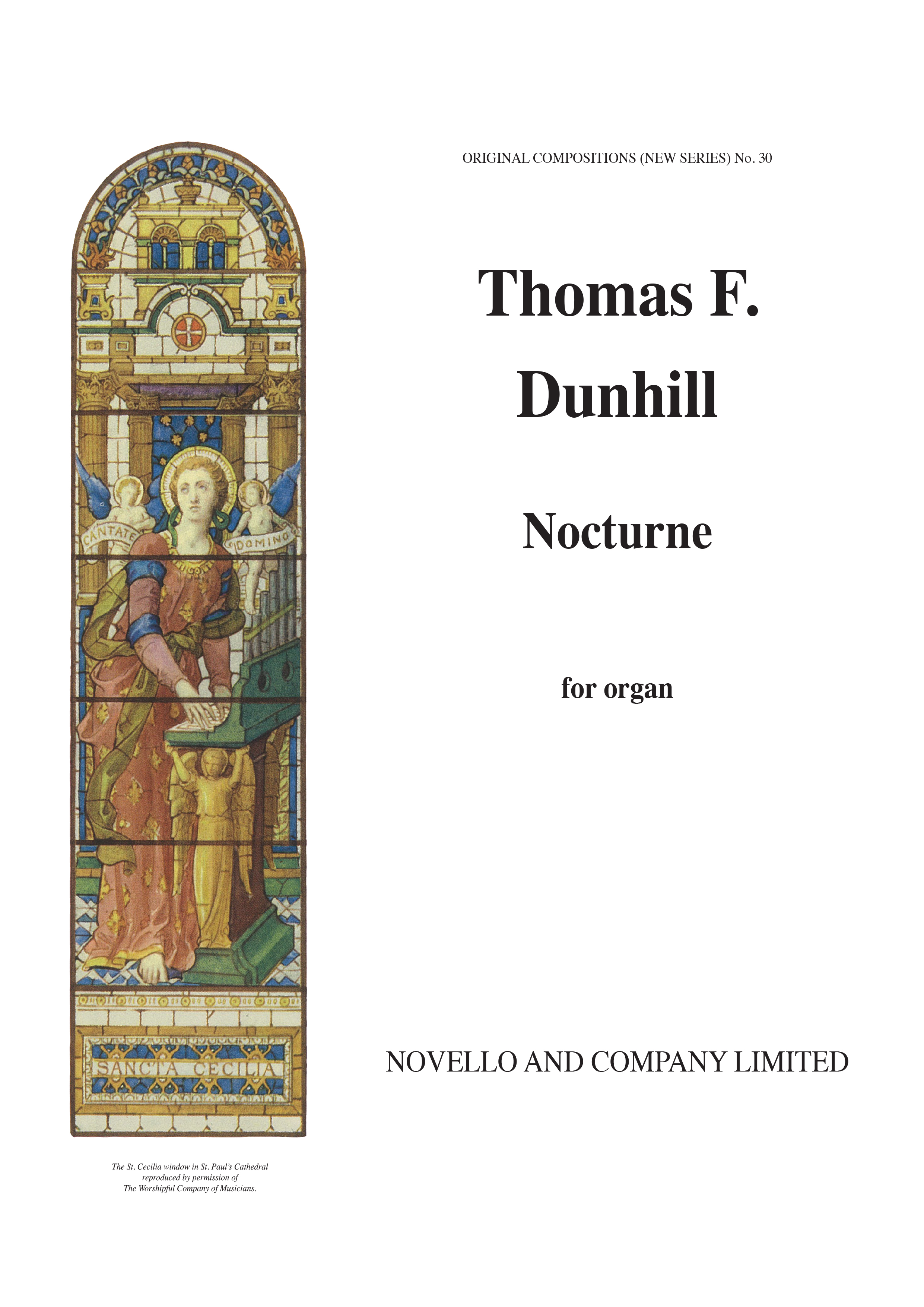 Thomas Dunhill: Nocturne For Organ: Organ: Instrumental Work