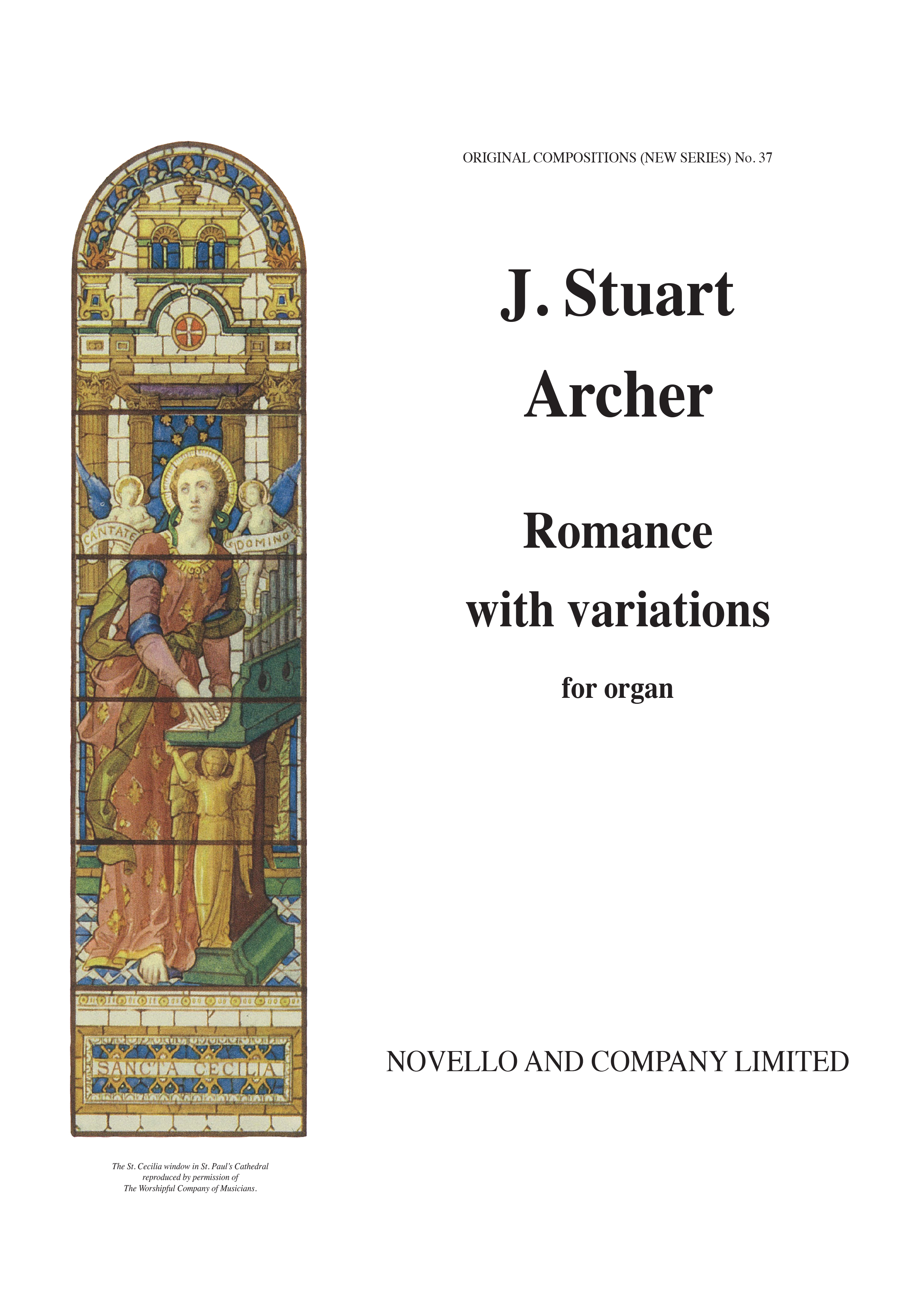J. Stuart Archer: Romance With Variations Organ: Organ: Instrumental Work