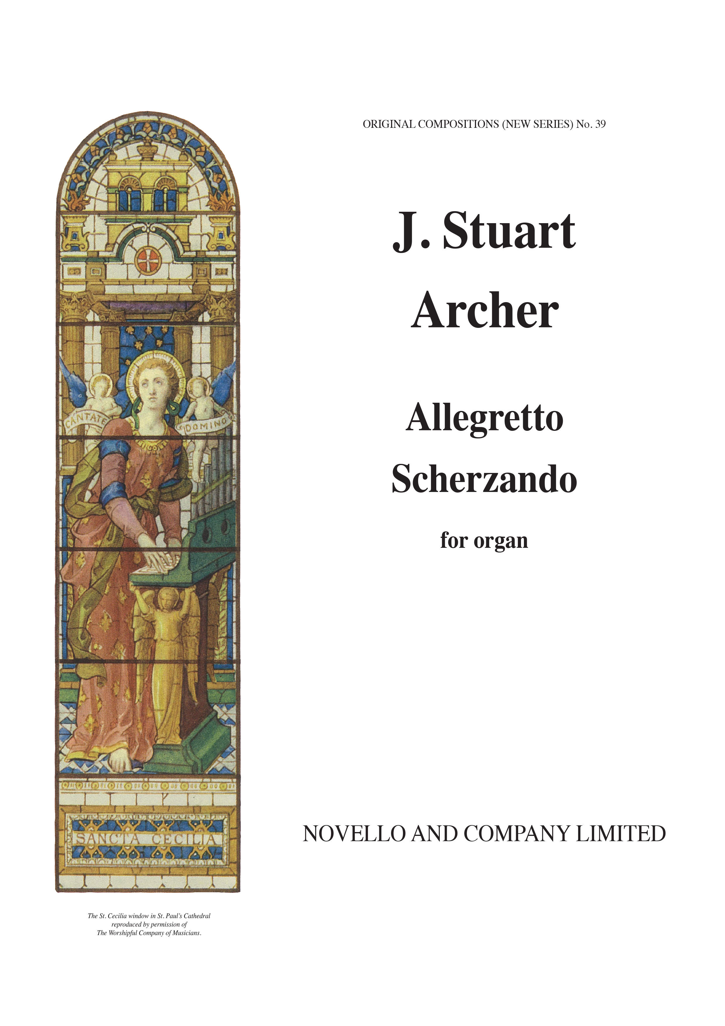 J. Stuart Archer: Allegretto Scherzando: Organ: Instrumental Work