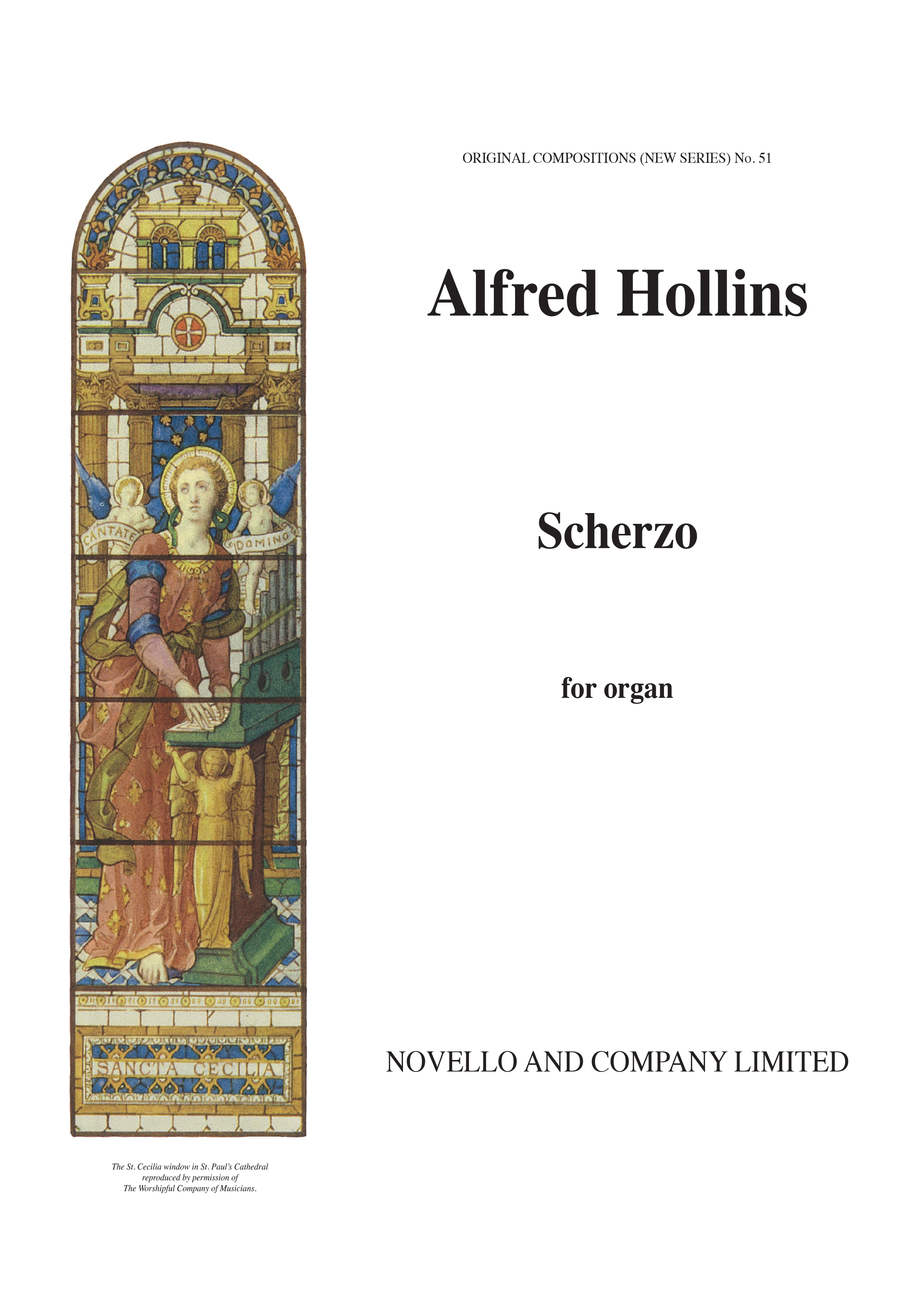 Alfred Hollins: Scherzo For Organ: Organ: Instrumental Work