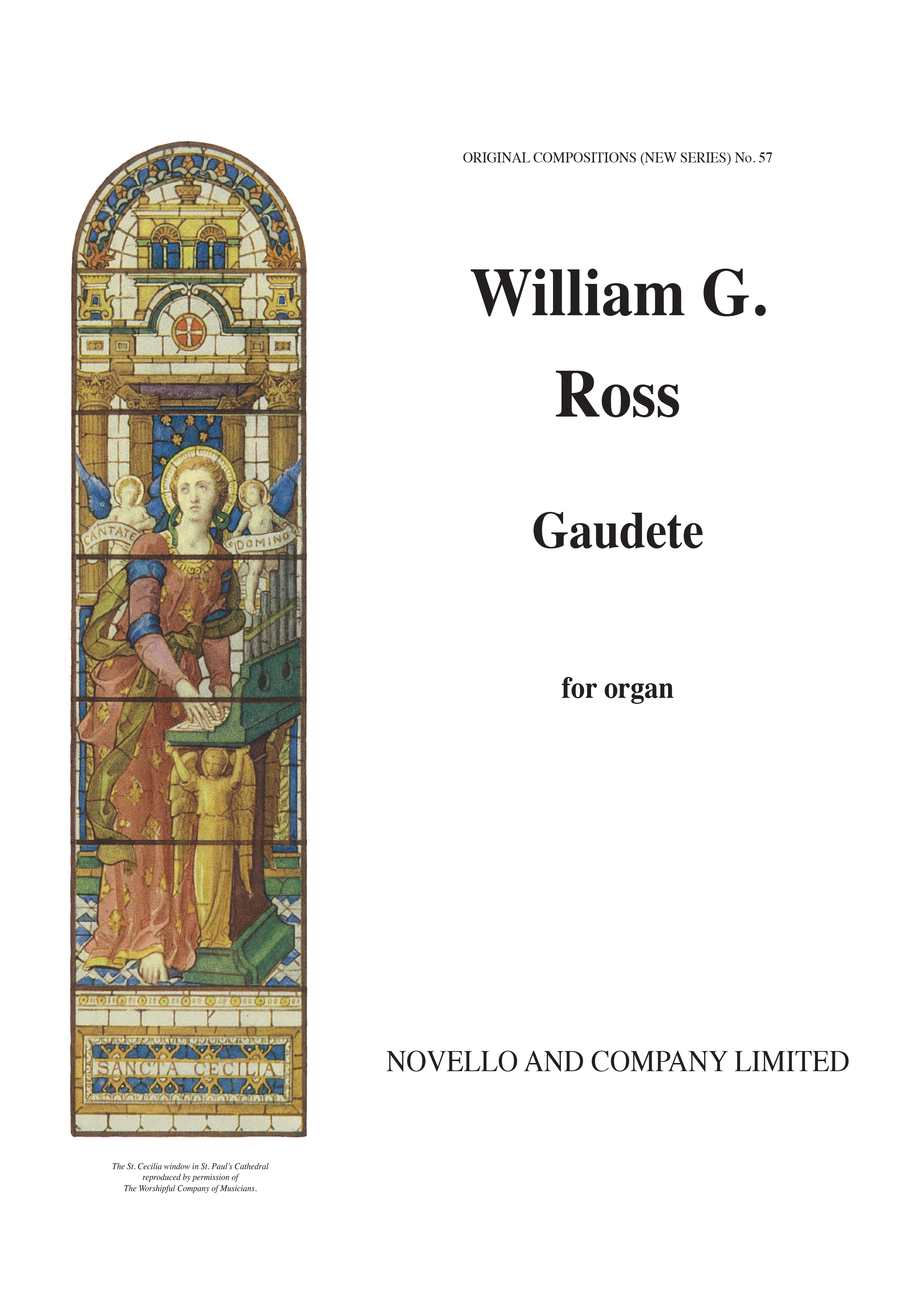 William G. Ross: Gaudete Organ: Organ: Instrumental Work