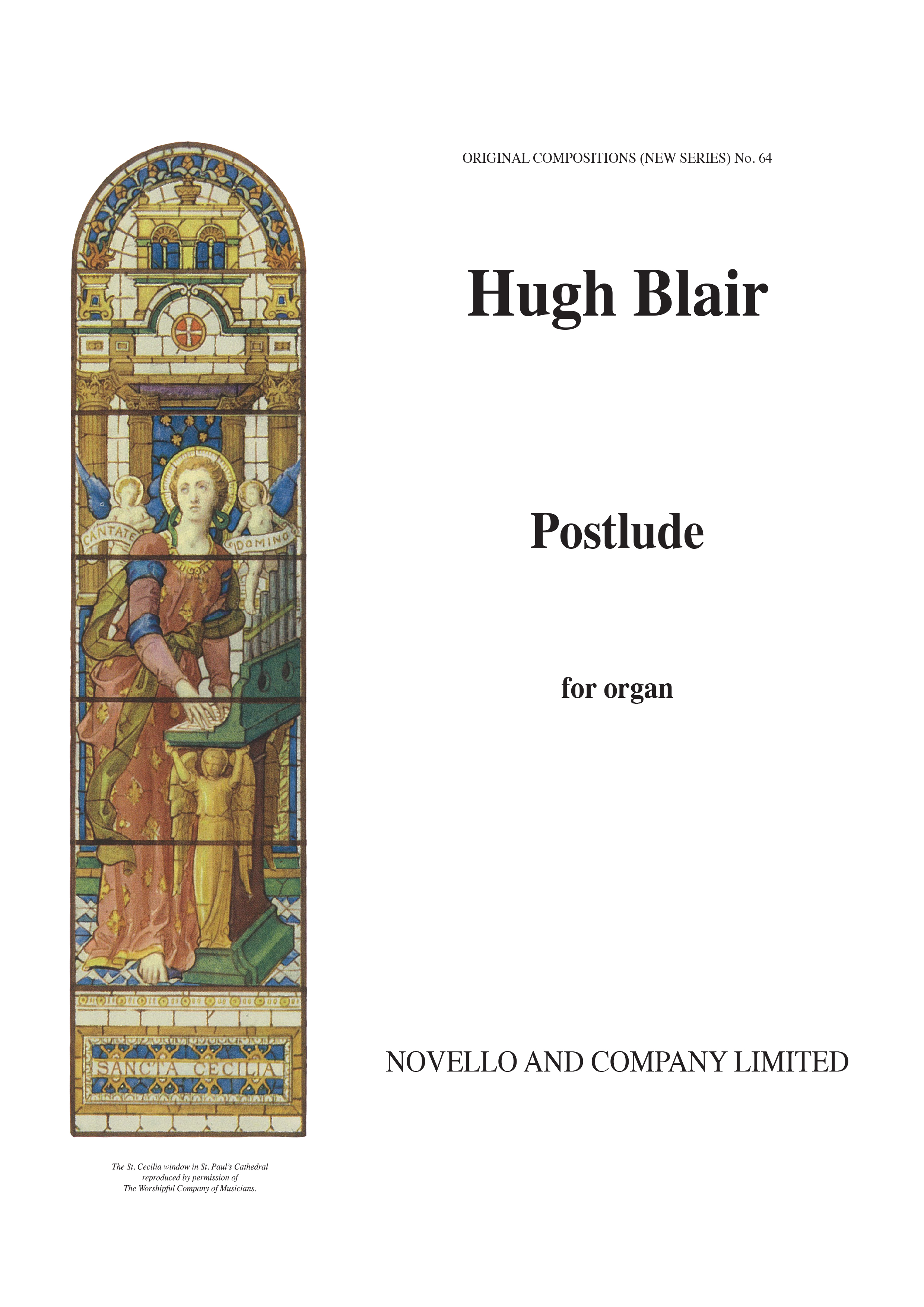 Hugh Blair: Postlude: Organ: Instrumental Work
