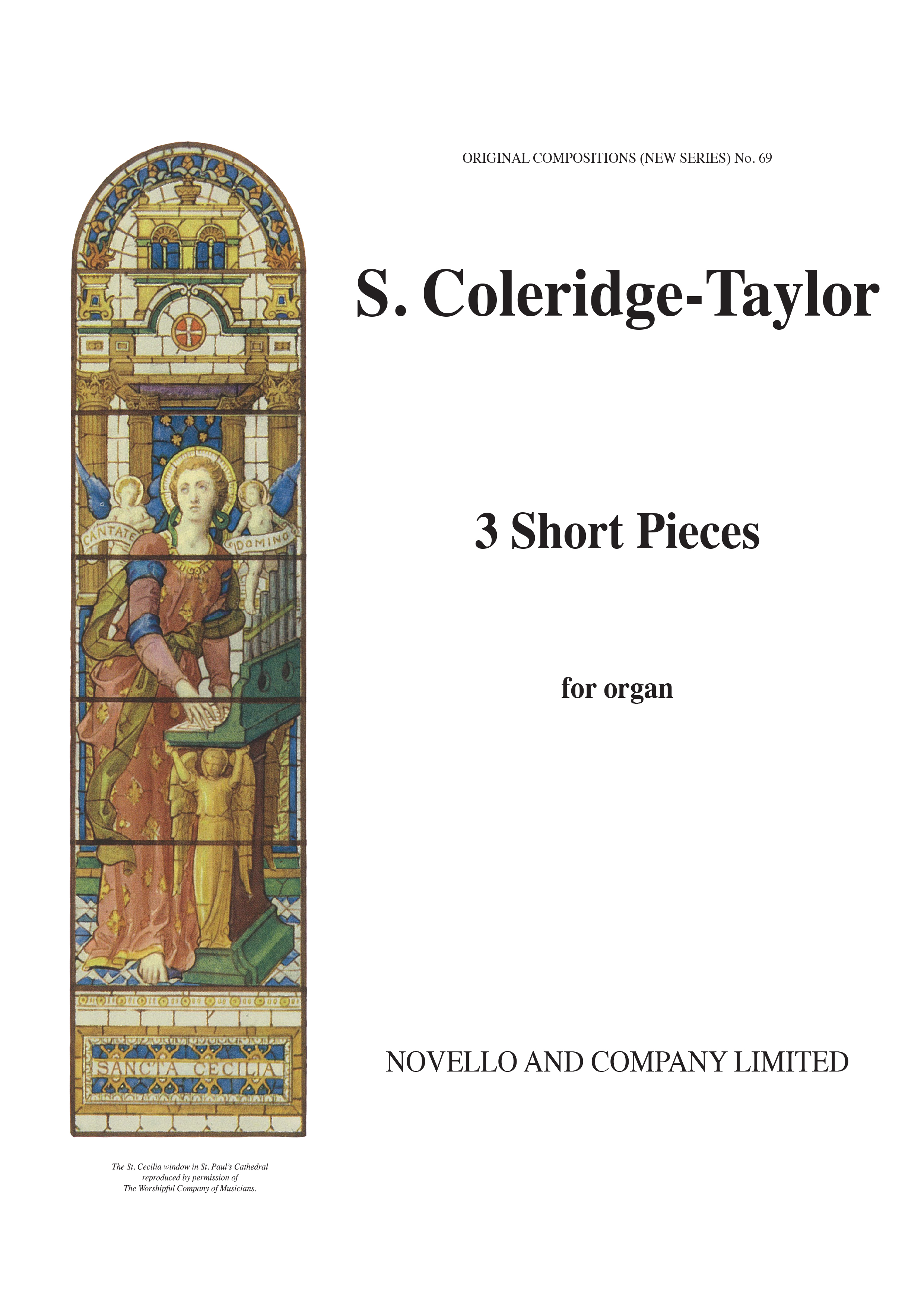 Samuel Coleridge-Taylor: Three Short Pieces: Organ: Instrumental Album