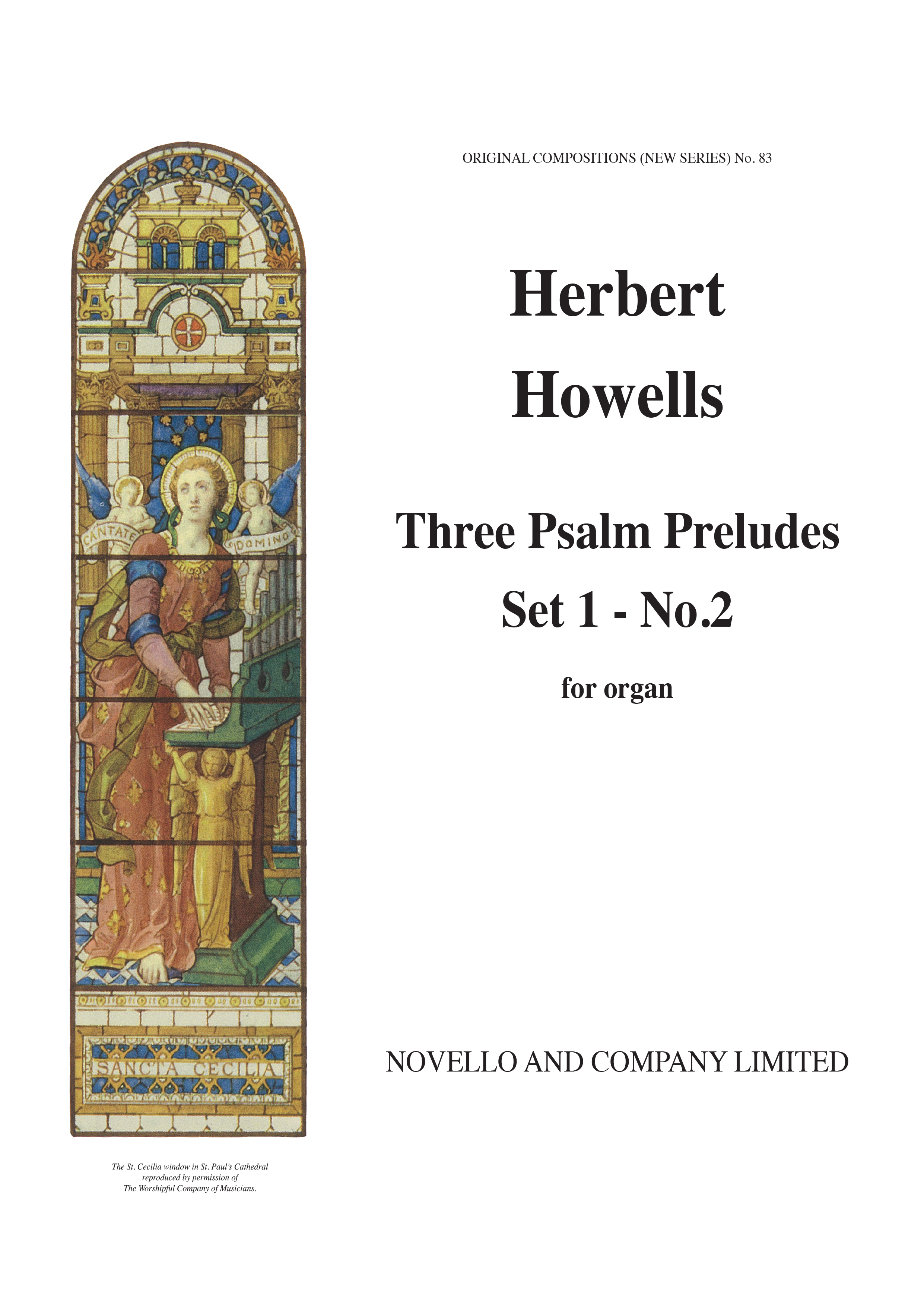 Herbert Howells: Three Psalm Preludes Organ Set 1 No 2: Organ: Instrumental Work
