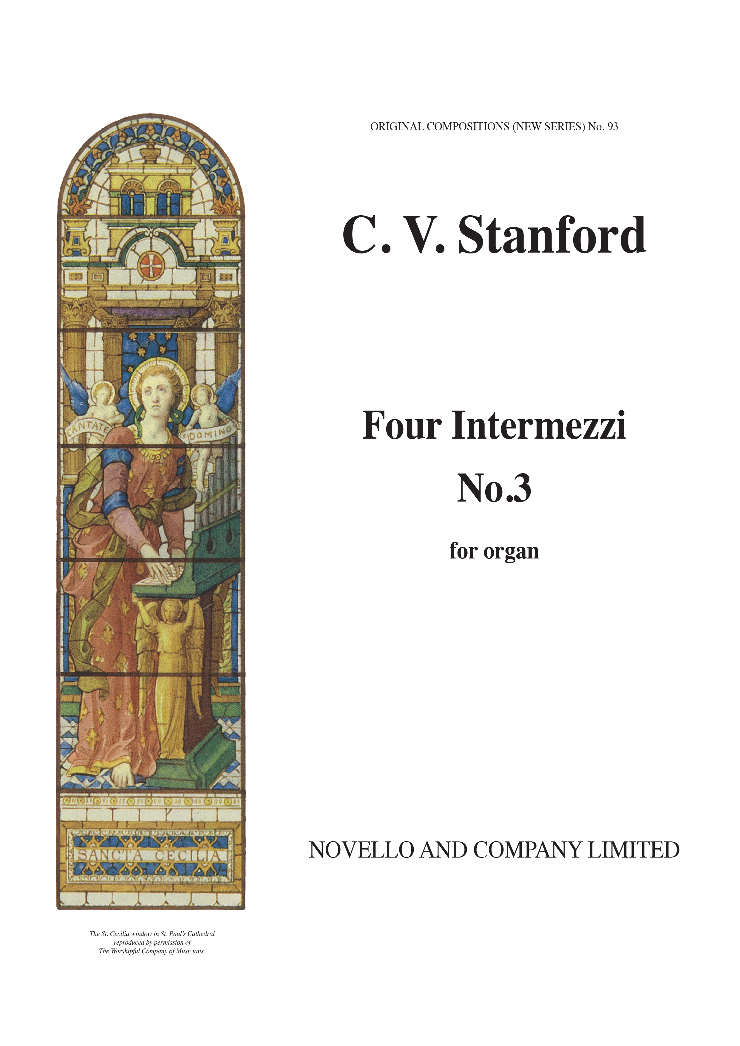 Charles Villiers Stanford: Hush Song (No.3 From Four Intermezzi Op.189): Organ: