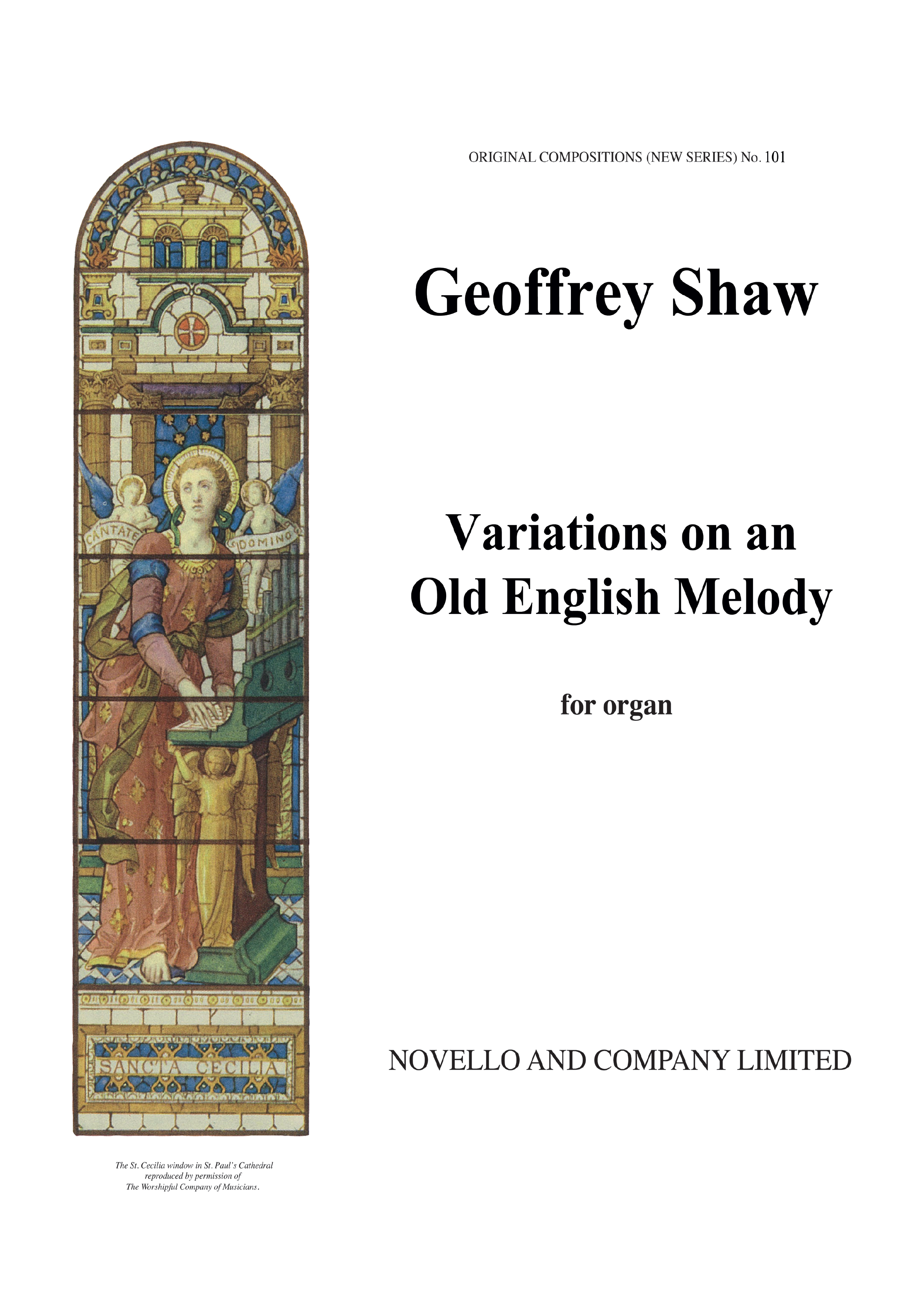 Geoffrey Shaw: Variations On An Old English Melody (Heartsease): Organ: