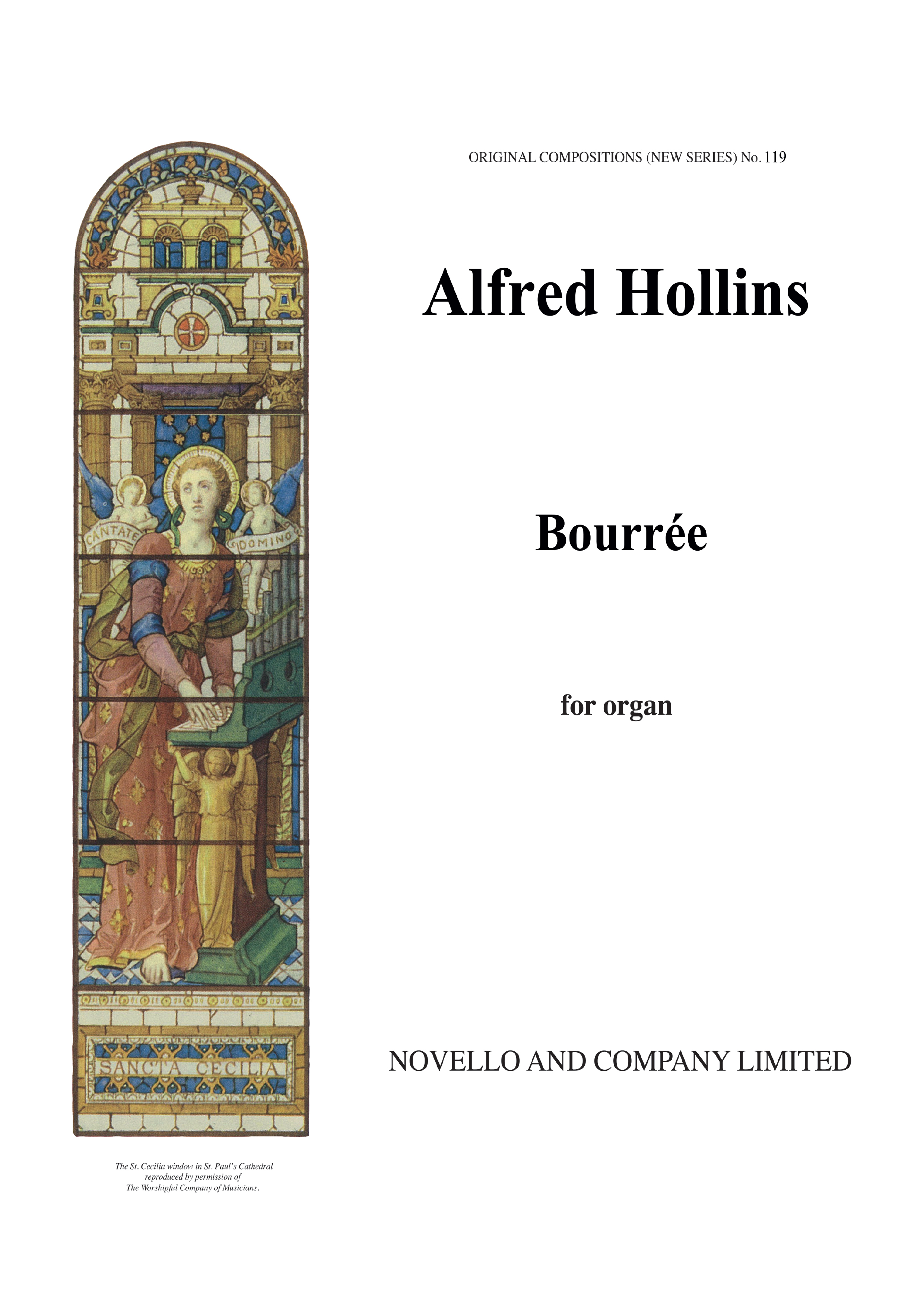 Alfred Hollins: Bouree For Organ: Organ: Instrumental Work