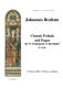 Johannes Brahms: Chorale Prelude And Fugue On 