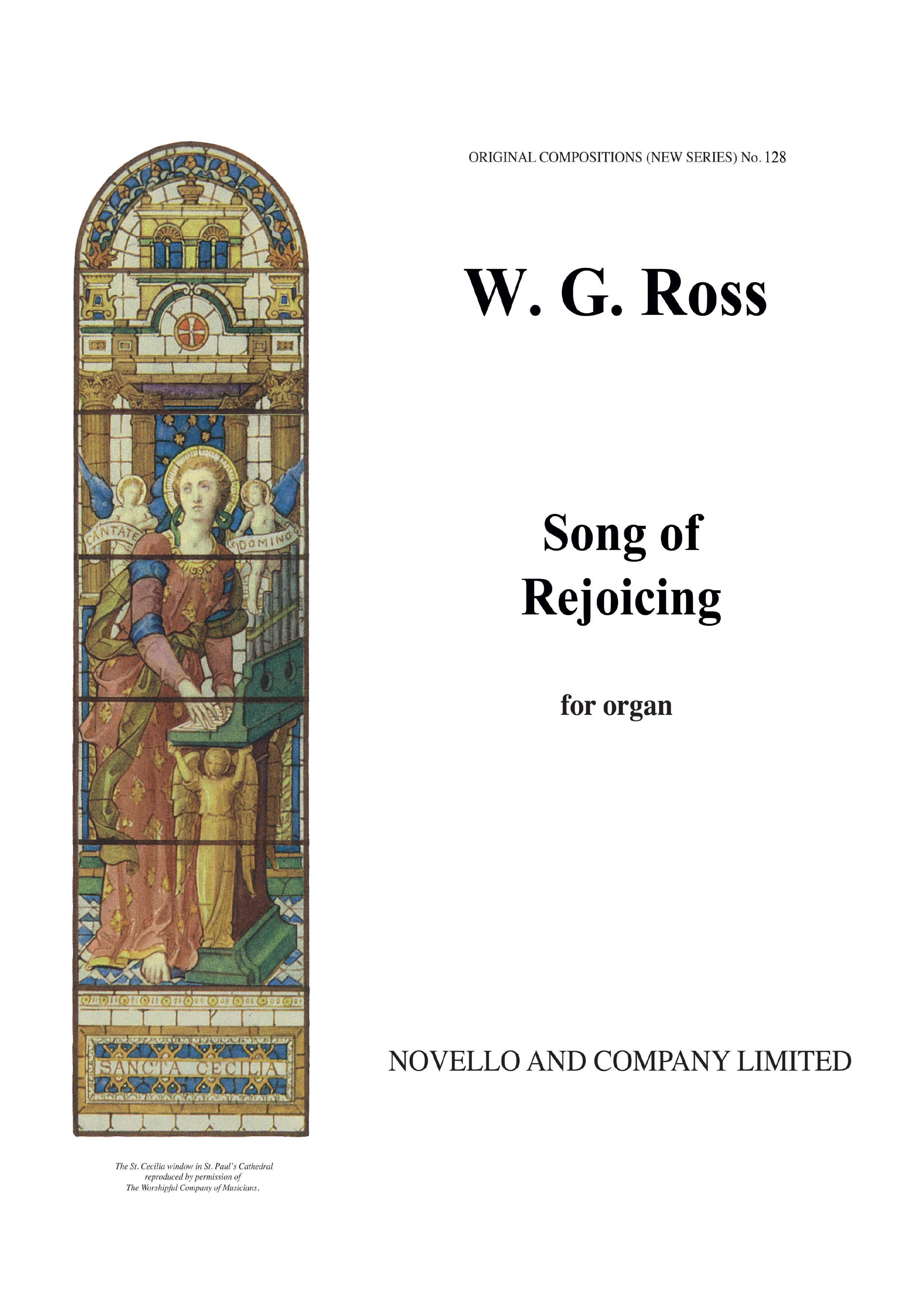 William G. Ross: A Song Of Rejoicing Organ: Organ: Instrumental Work