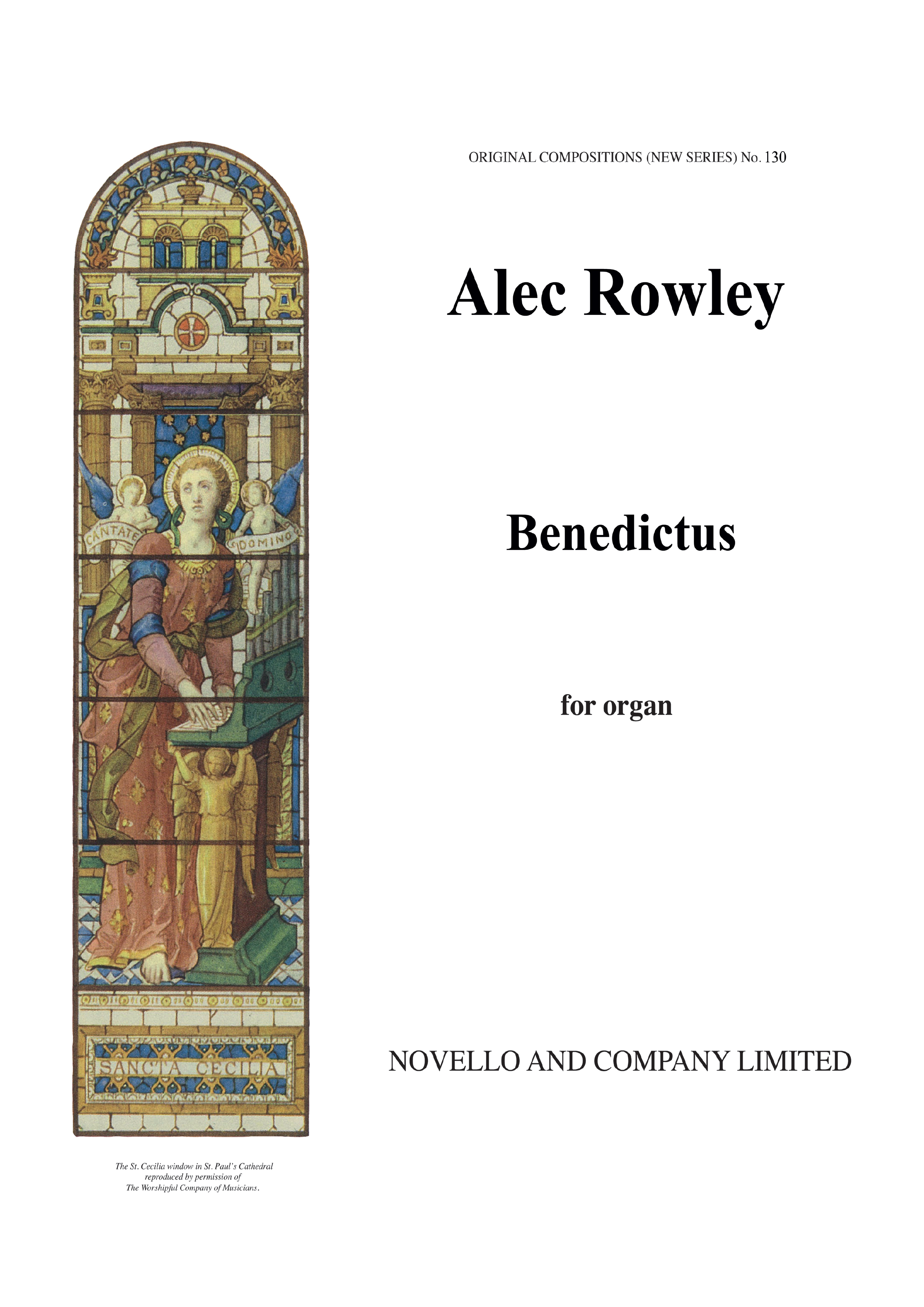 Alec Rowley: Benedictus For Organ: Organ: Instrumental Work