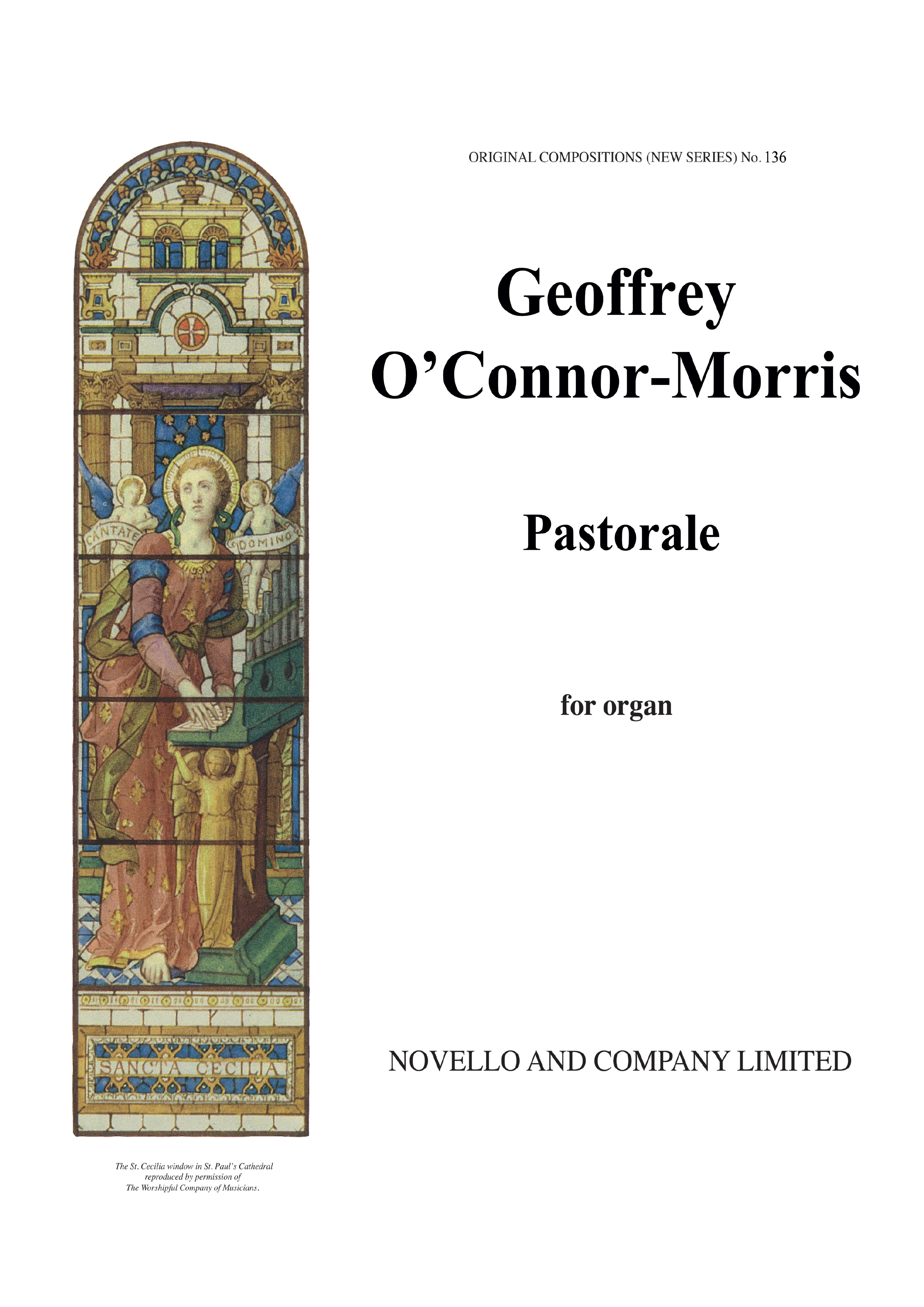 Geoffrey O'Connor-Morris: Pastorale For Organ Op.45/2: Organ: Instrumental Work