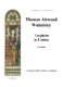 Thomas Attwood Walmisley: Larghetto In F Minor: Organ: Instrumental Work