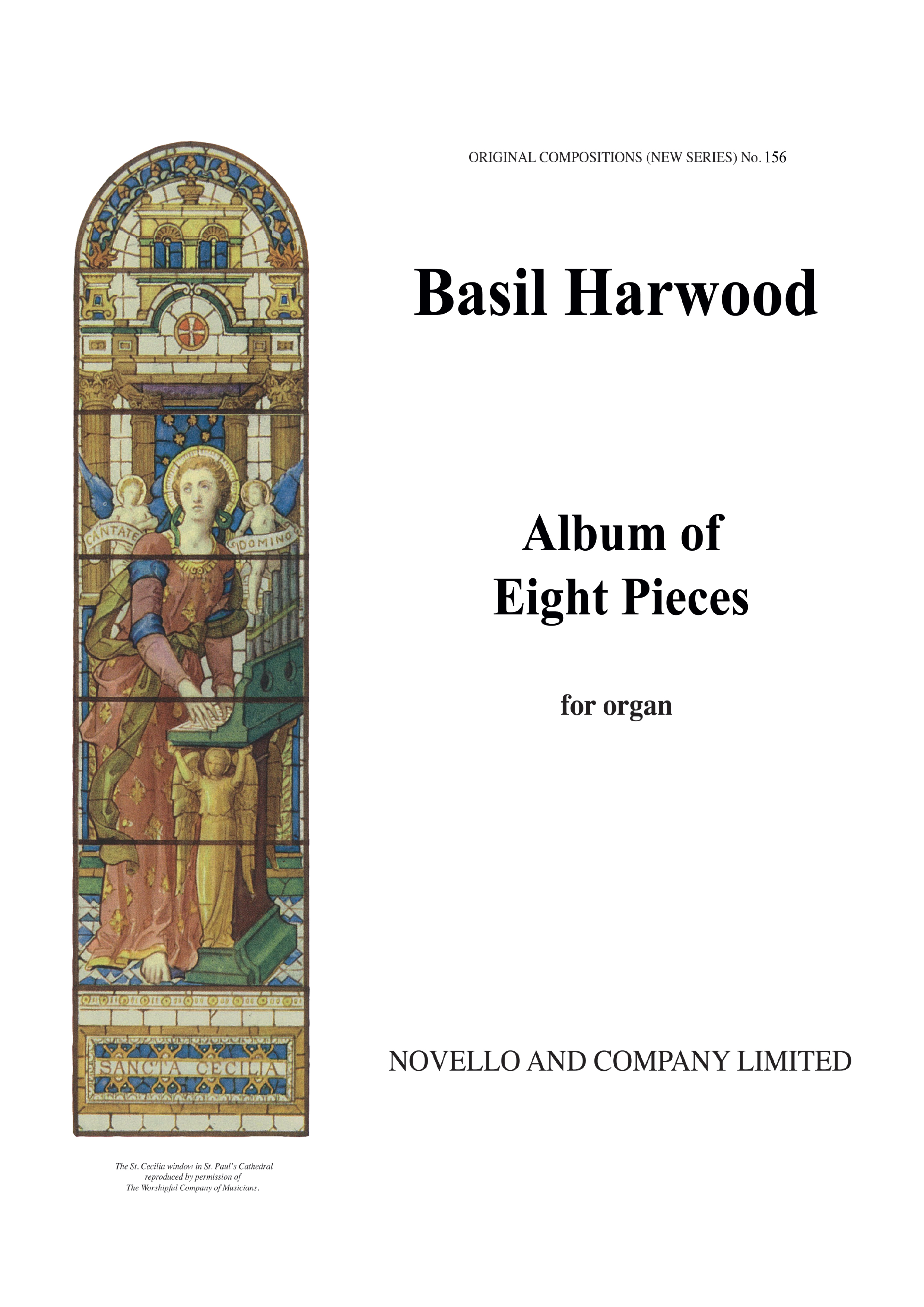 Basil Harwood: Album Of Eight Pieces Organ: Organ: Instrumental Work