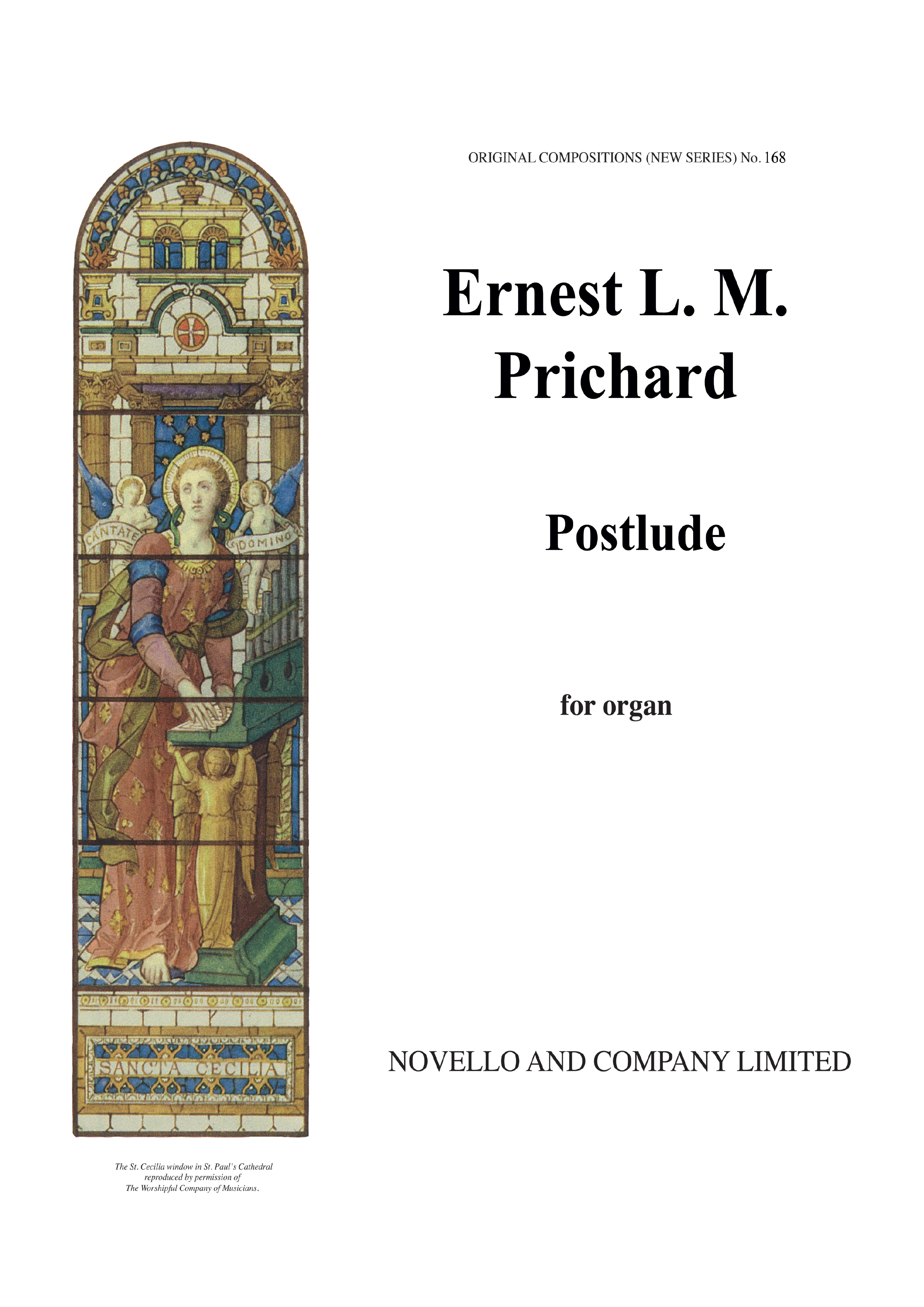 Ernest L.M. Pritchard: Postlude Organ: Organ: Instrumental Work