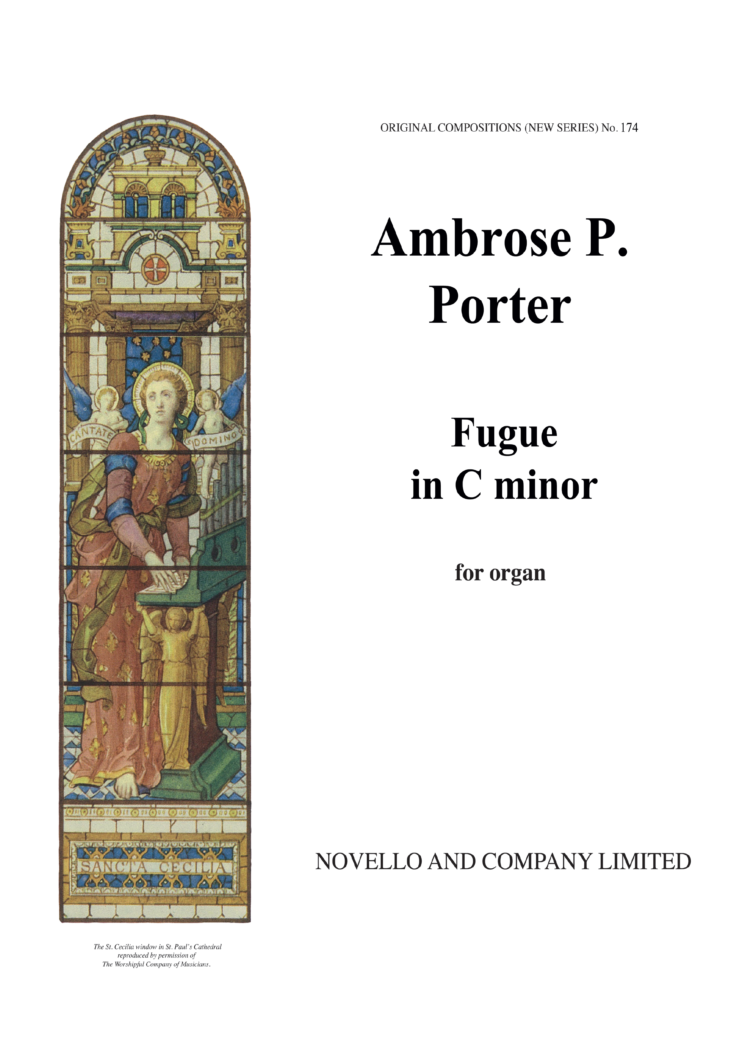 Ambrose Probert Porter: Fugue In C Minor For Organ: Organ: Instrumental Work