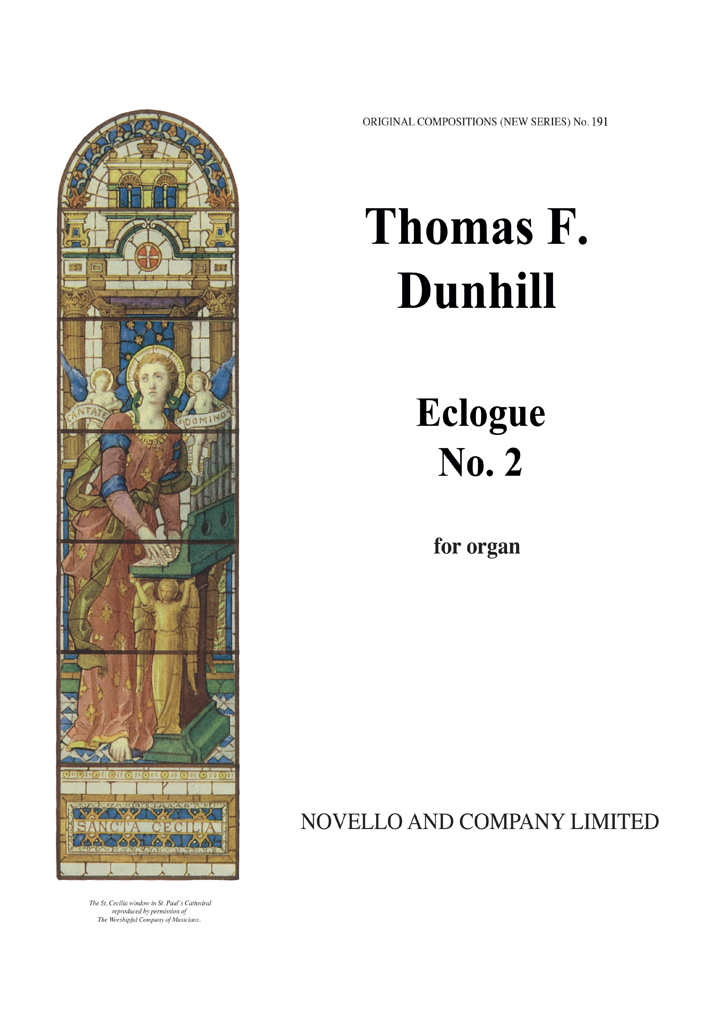 Thomas Dunhill: Eclogue (No.2 From Four Original Pieces): Organ: Instrumental