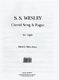 Samuel Wesley: Choral Song And Fugue: Organ: Instrumental Work