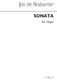 Jos De Brabanter: Sonata Organ: Organ: Instrumental Work