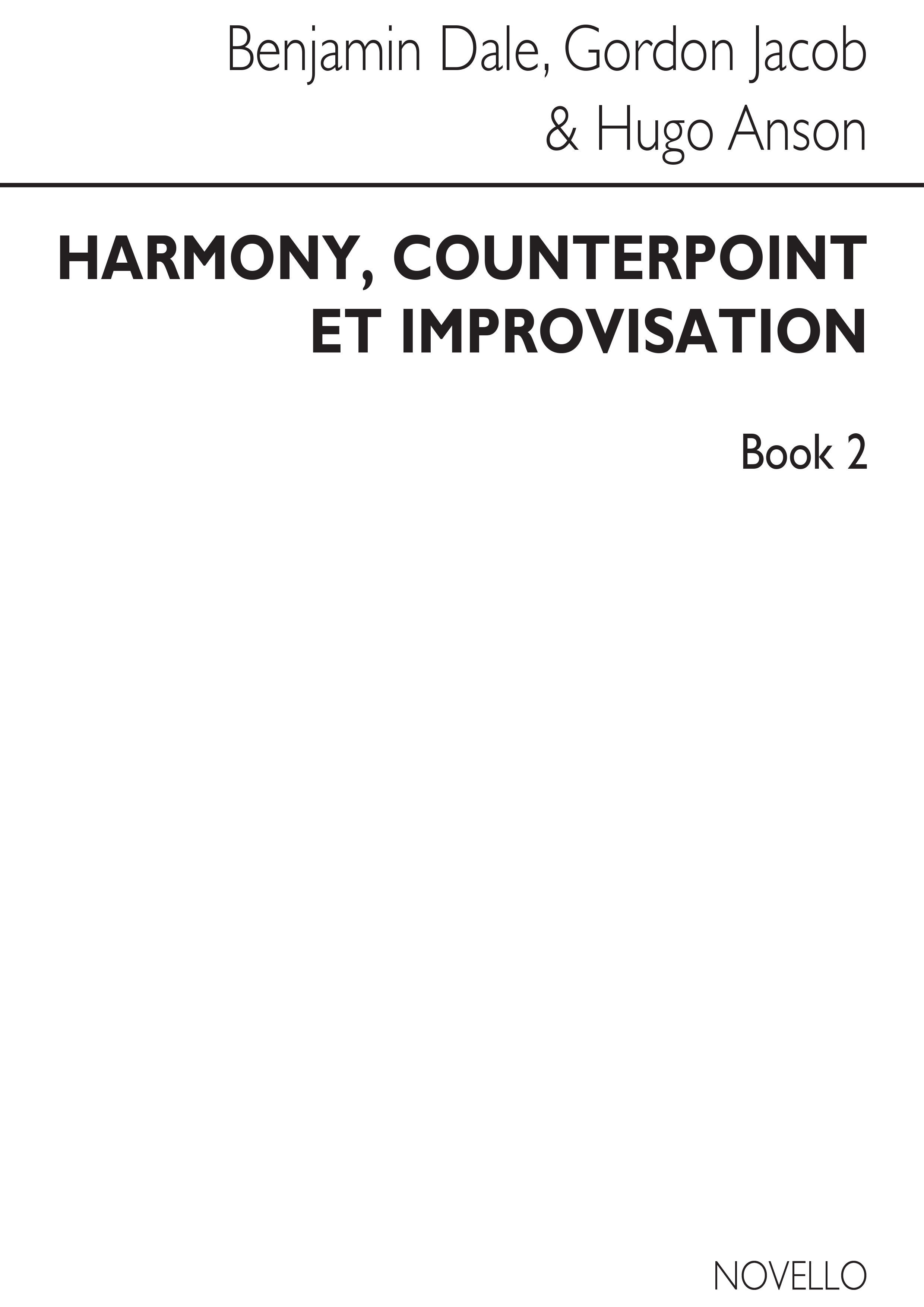 Harmony  Counterpoint And Improvisation Book 2: Theory
